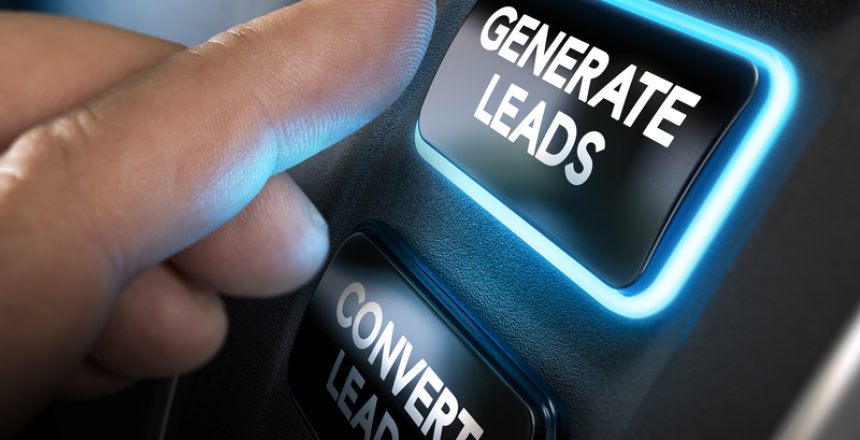 generate leads button